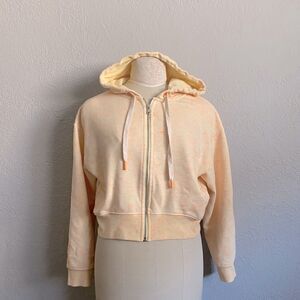 🪦 UGG RTW Womens Orange Full Zip Sweater Size M